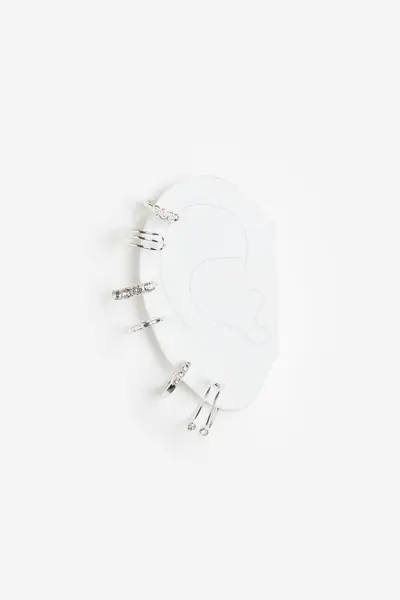 Lot de 6 bagues d’oreille