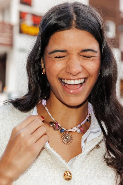 Collier cordon fantaisie Femme