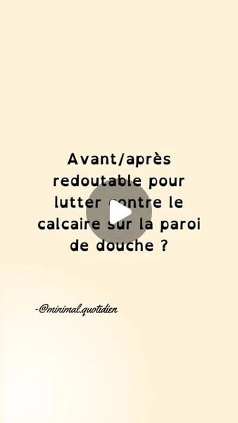 Ophélie Bel on Instagram: "Récupérer une paroi de douche vraiment tachée, avec le calcaire, le dépôt de tartre, la salissure qui s’accumule oui promis c’est possible 🙌Aucune paroi ne m’a résisté !Alors comment on fait ?➡️ On prépare le mélange à vitres le plus efficace de tous les temps : 400ml d’eau tiède/chaude pour 50g de savon noir (avec le plus de savon noir possible en pourcentage dedans) et 50ml de vinaigre 14 degrés (bien faire attention à prendre 14 degrés, le 12 n’est pas suffisant avec cette ampleur de tartre).➡️ On viendra simplement appliquer le mélange avec une lingette mouillée et propre partout sur sa paroi, on frotte, on fait des mouvements circulaires et on admire en direct, tout se retire dans la moindre difficulté !!➡️ On essuie ensuite la paroi si besoin avec une raclette et ensuite directement un chiffon bien sec et propre mouvement haut en bas ou inversement en appuyant pour bien absorber l’excédent d’humidité.➡️ Si besoin de temps en temps on peut venir terminer en mettant quelques gouttes d’alcool ménager sur un chiffon sec et on passe sur la paroi cela évite considérablement que le calcaire ne se dépose trop vite et pareil pour l’humidité.Et bien entendu on oublie pas le coup de raclette après chaque douche et le passage du torchon bien sec sur la robinetterie 2 gestes qui évitent ainsi que sa douche ne se salisse trop rapidement !✅ Tu sais tout maintenant ! Alors dinguo ce avant/après non ? 😉#zd #zerowaste #zerodechet #menage #cleancleaningredients"