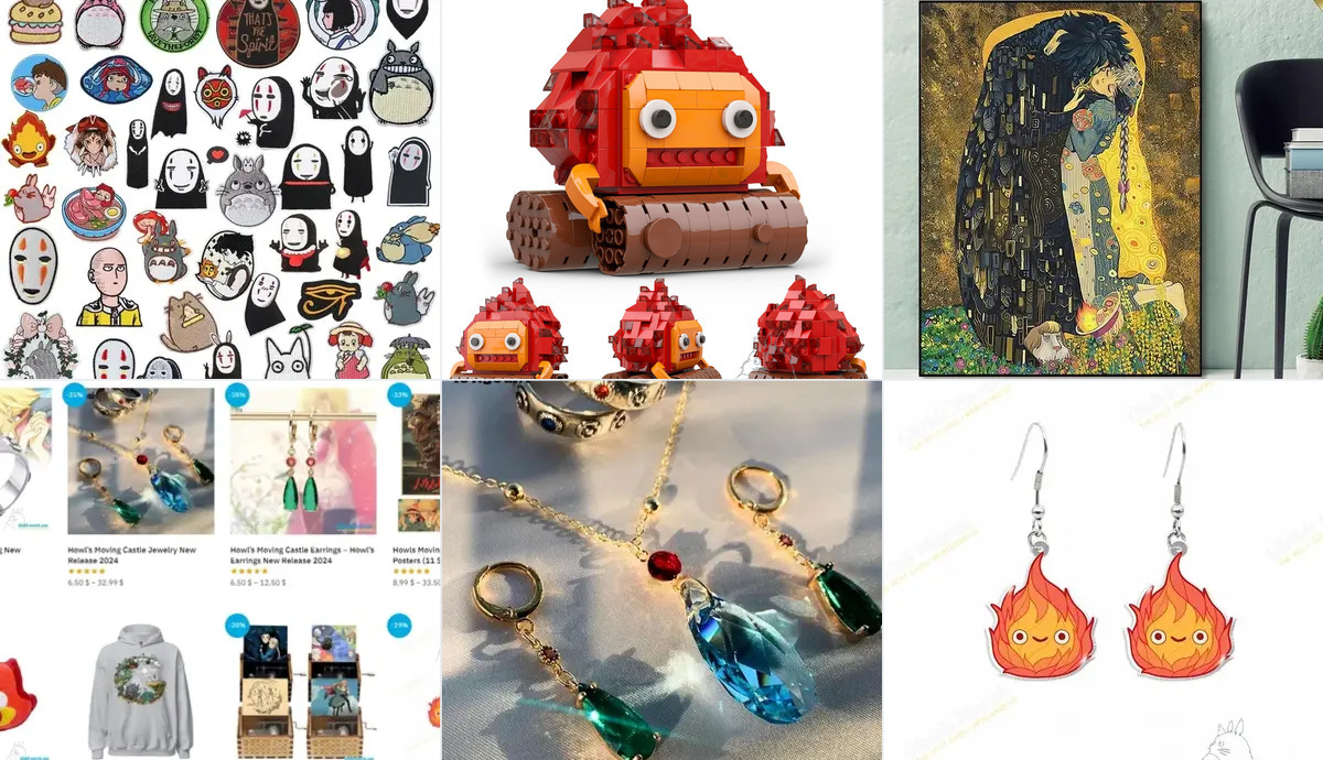 Howl's Moving Castle Merchandise Collection New