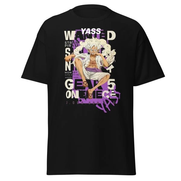 One Piece Wanted Monkey D Luffy T-Shirt - Official One Piece Merch Collection 2024 - One Piece Universe Store