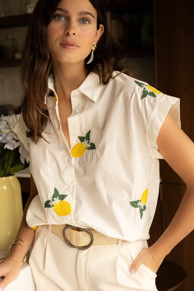 CHEMISE CITRON
