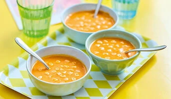 Méli-Mélo party potage légumes, pâtes, fromage surgelés Picard