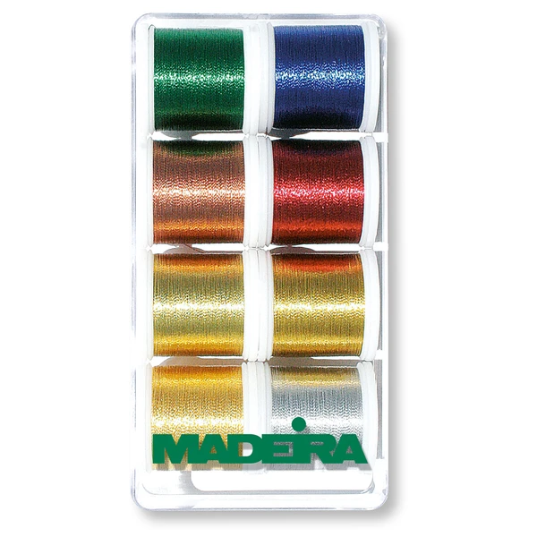 Set Madeira Fil "Metallic Classic" 8 x 200m