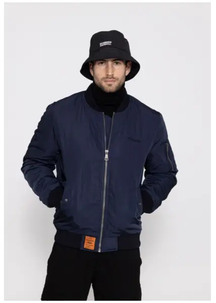 Bombers ORIGINAL MEN taille L Bleu Foncé