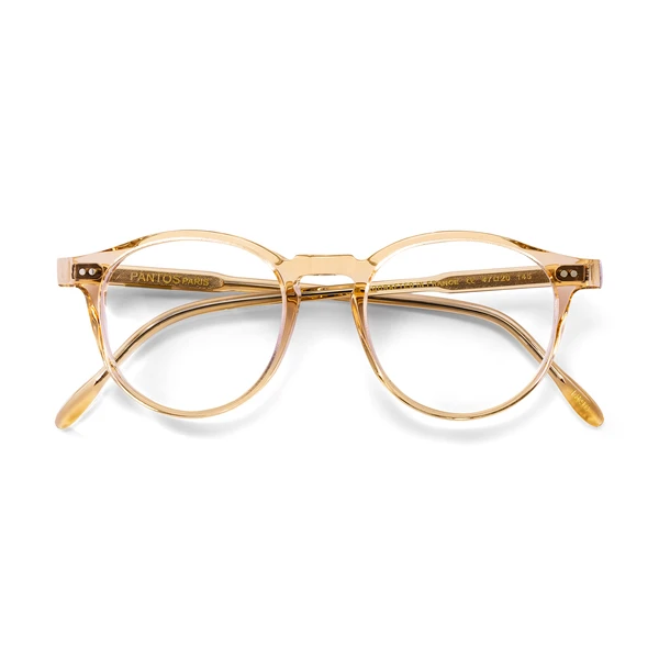 Pantos 1890 • Crystal Peach "Optical" • Pantos Paris