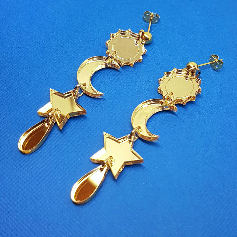 Boucles d'oreilles Astro - Jule et Lily