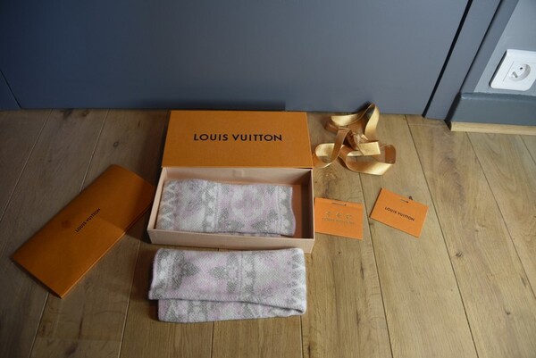 Mitaine Manchettes Femme Louis Vuitton Laine Cachemire