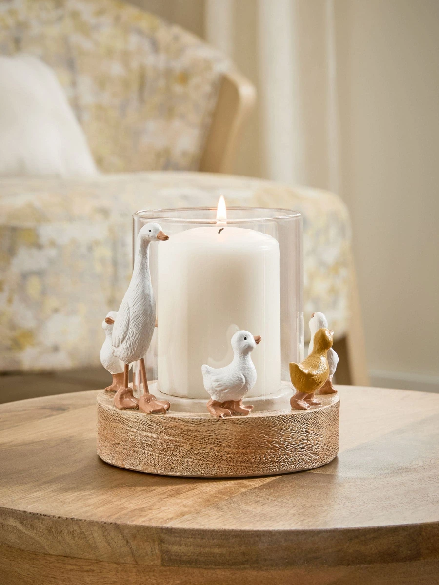 Duck Family Candle Holder