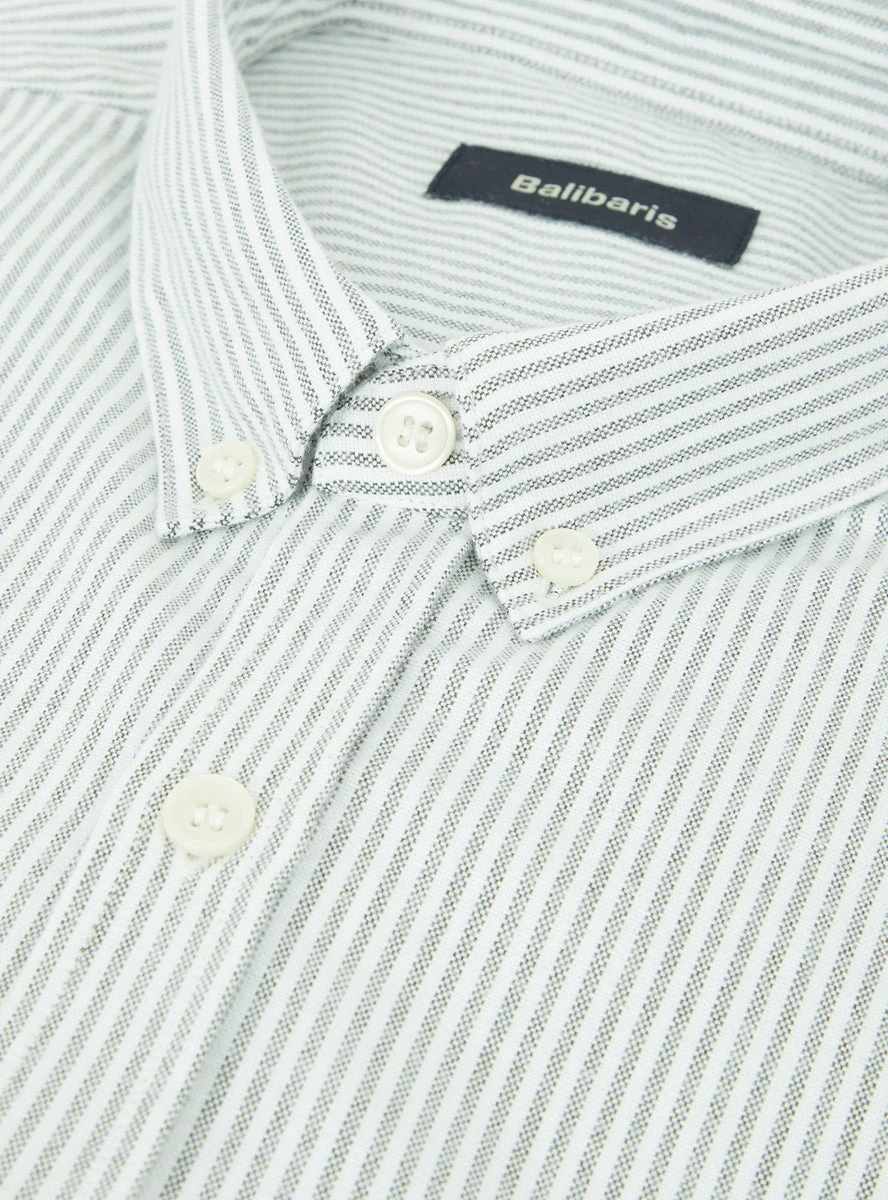 Chemise College à rayures Chrome