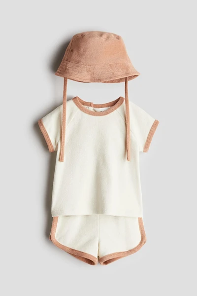 Ensemble  en tissu éponge