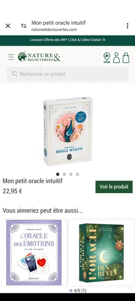 Mon petit oracle intuitif