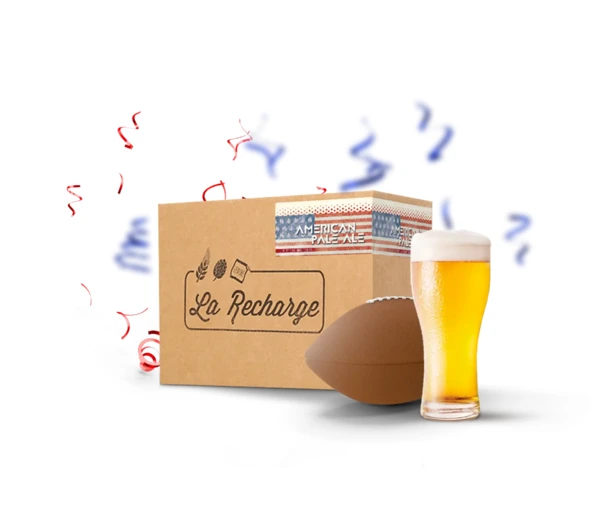 Recharge bière A.P.A. 5 litres - Mon Kit à Bière - Kit de brassage pour réaliser une bonne bière maison"