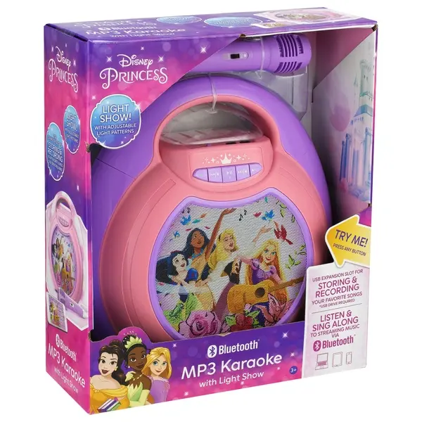 Disney Princesses - Machine de Karaoké Bluetooth | Smyths Toys France