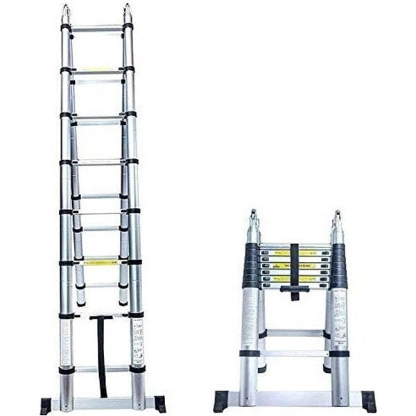 Échelle Télescopique 4,7m Pliable en Aluminium