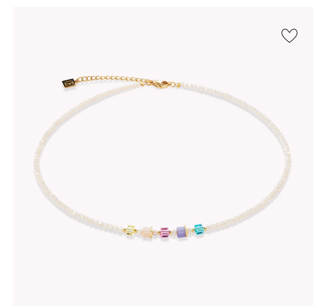 Joyful Colours Update Collier or-multicolore