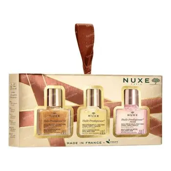 Nuxe Huile Prodigieuse® Mini Coffret Cadeau 1 set commander ici en ligne | FARMALINE.be