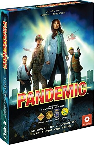 Asmodee - PAN01N - Jeu de Strategie - Pandemie - Nouvelle Version