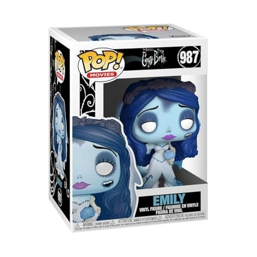 Funko Pop! Movies: The Corpse Bride - Emily - les Noces Funèbres - Figurine en Vinyle à Collectionner - Idée de Cadeau - Produits Officiels - Jouets pour les Enfants et Adultes - Movies Fans