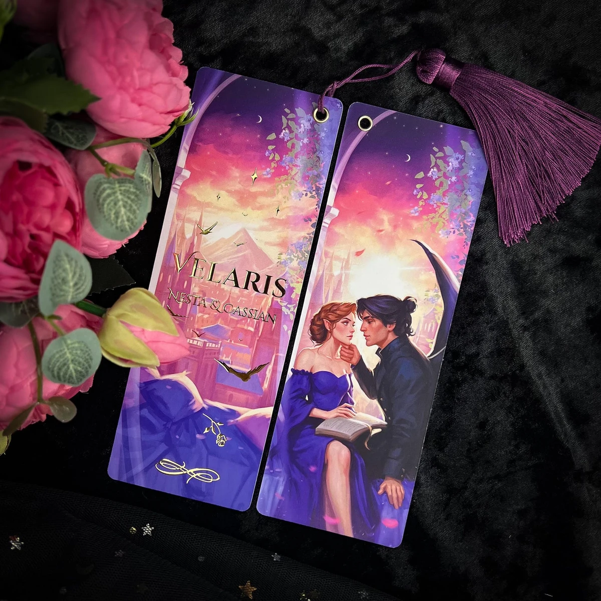 Marque page Nesta et Cassien (acotar)