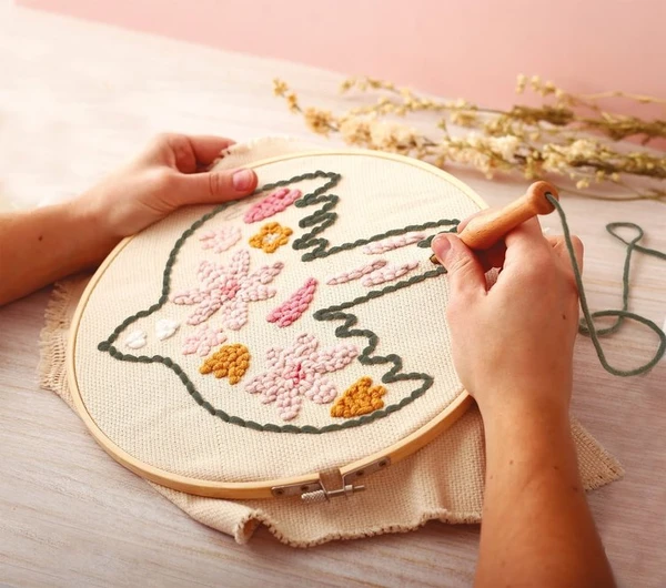 Kit Punch Needle - Oiseau
