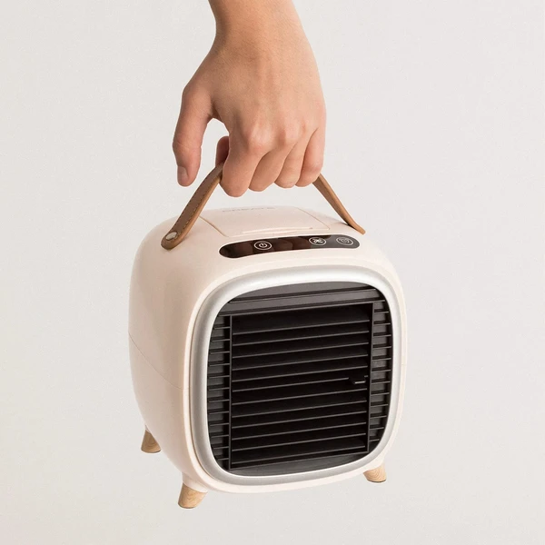 Air Cooler Box Studio - Mini Ventilateur De Table - Beige
