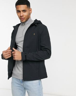 Farah - Bective - Veste softshell - Noir | ASOS