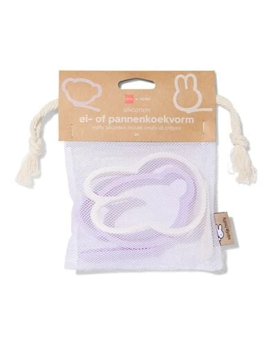 moule à œufs ou à crêpes Miffy en silicone - 2 pièces - HEMA