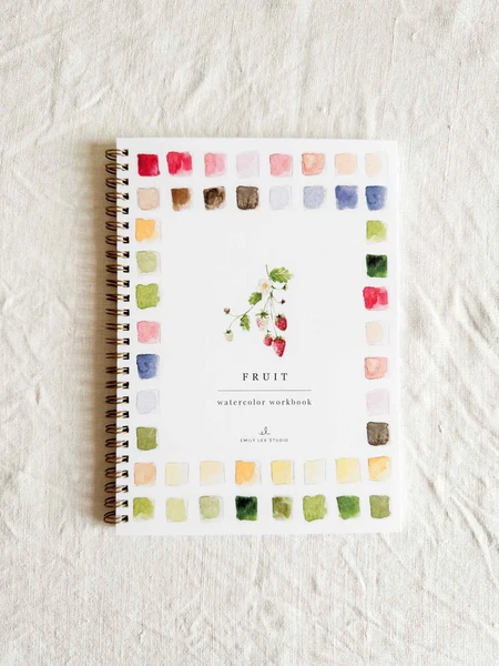 Cahier d'aquarelle - Fruit