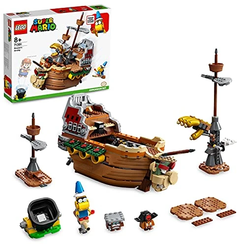 Lego 71391 Super Mario Ensemble d'extension La forteresse Volante de Bowser