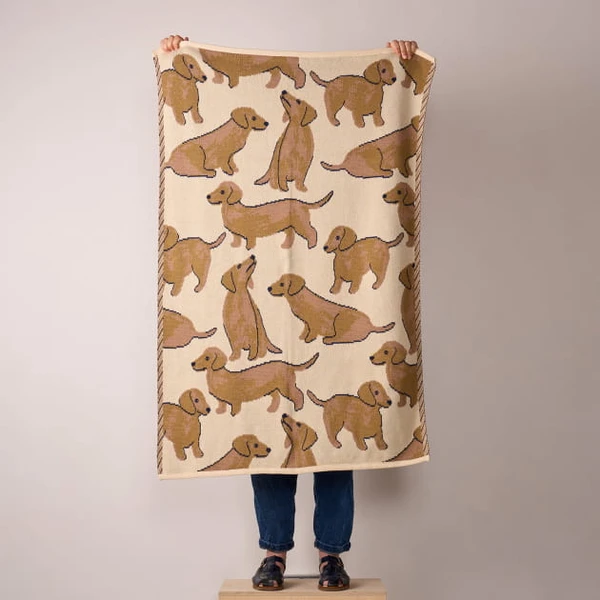 Plaid Le petit teckel - Season Paper