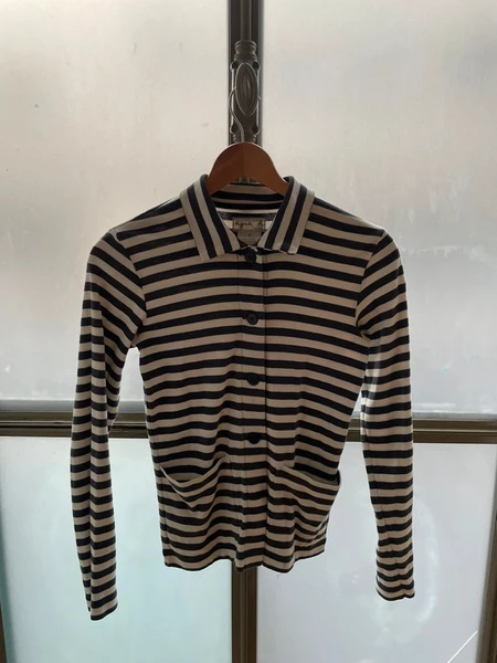 Cardigan marinière Agnès B