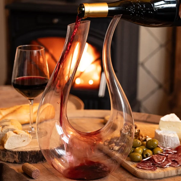 Carafe à Décanter U – Cristal Sans Plomb, Soufflée à la Main | Wior