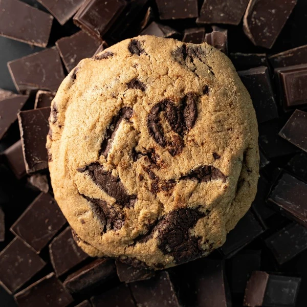 Boîte de 8 Cookies - Chocolat Noir