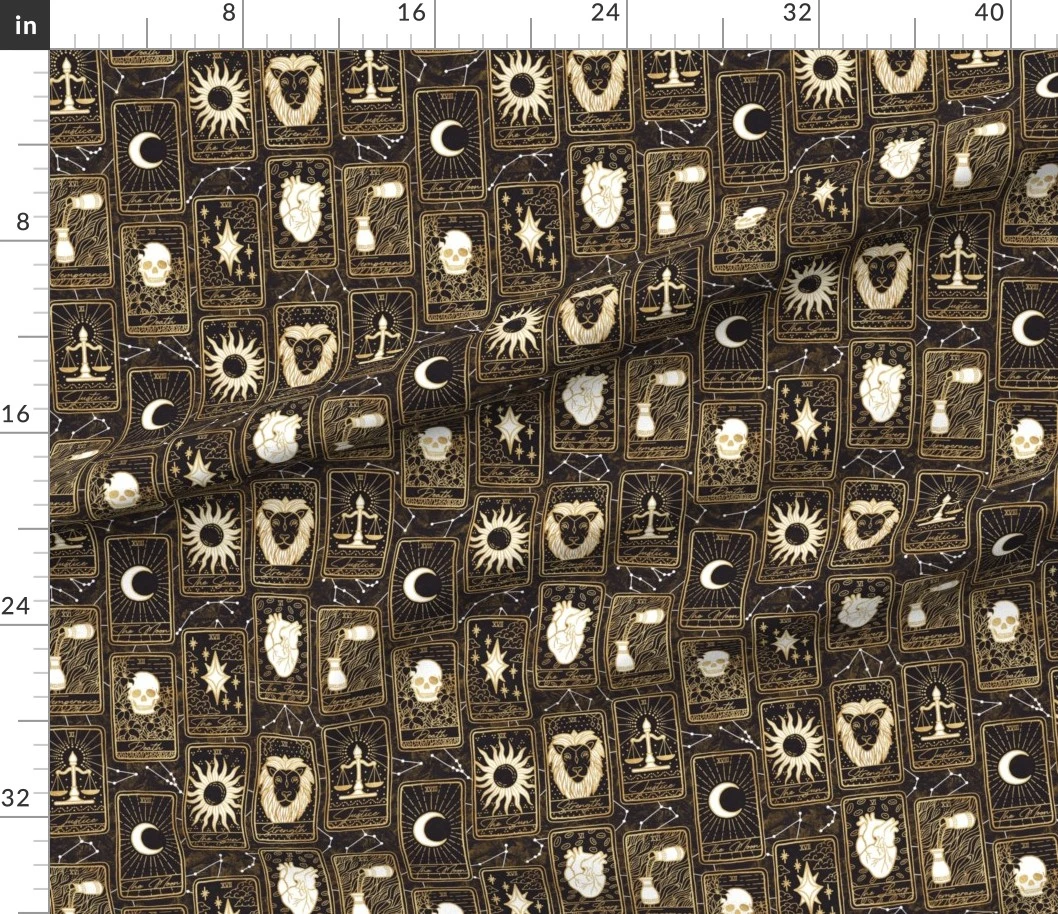 Fabric in Tarot and Constellations (Medium Scale)