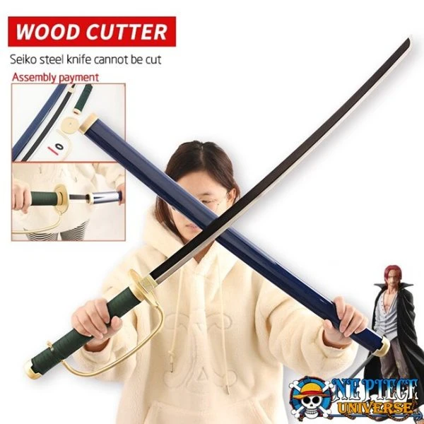 Weapon Shanks Sword One Piece Cosplay Wood 104cm | One Piece Universe