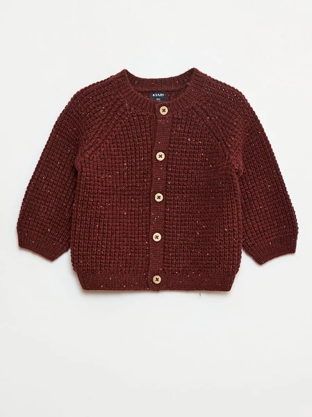 Gilet en maille grosse jauge