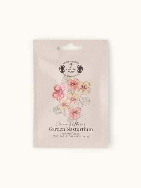 Graines de capucines de jardin biologiques
