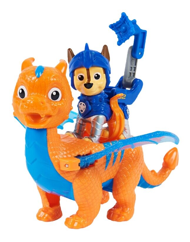 Pat' Patrouille Rescue Knights Hero Pups Chase et Draco, le dragon