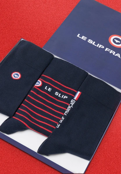 Coffret de 3 paires de Chaussettes des Français