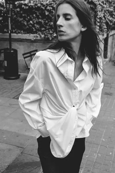 Chemise avec nœud
