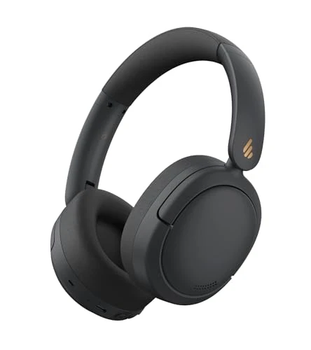 Edifier W800BT Pro Casque sans Fil Hybride de Réduction de Bruit Actif - Son Haute Résolution - IA Annule Bruit Appels - 45 Heures de Lecture - Charge Rapide - Pliable - Bluetooth 5.4 - Noir