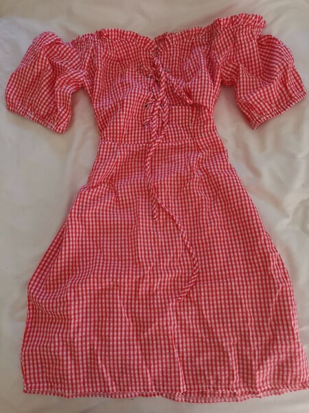 Vestitino Vichy rosso TAILLE 36