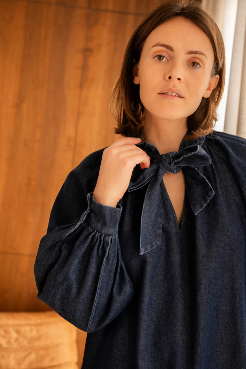 Robe En Jean Foncé - Jean Fonce - Boutique Libertie