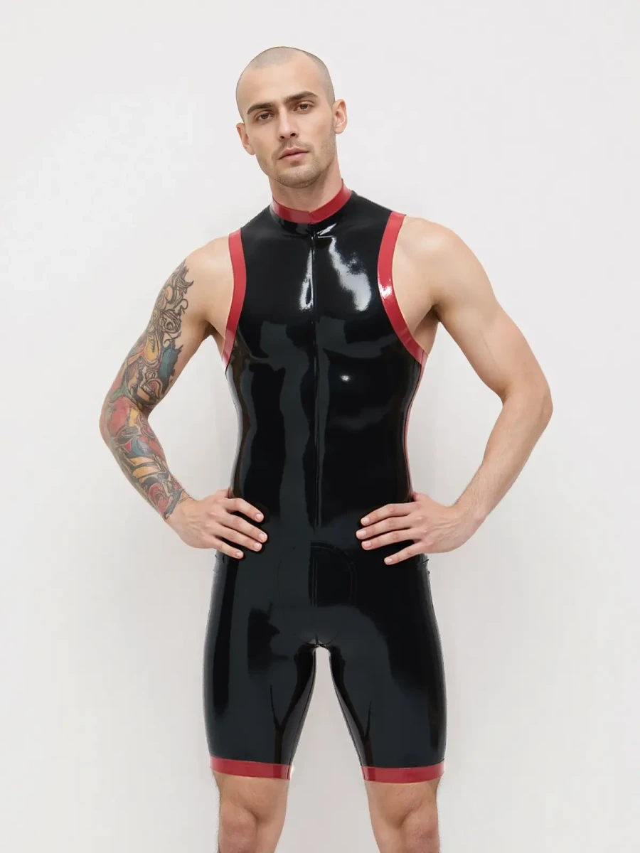 Combinaison de surf sans manches Waverider en latex pour homme