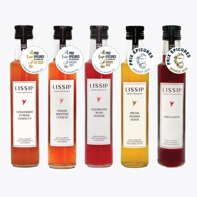 Pack Epicures - 5 Sirops