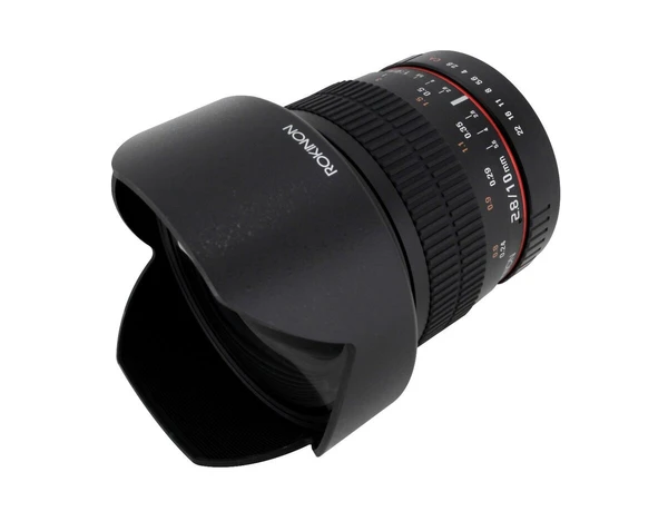Rokinon | Objectif ultra grand angle F2.8 ED AS NCS CS 10 mm pour appareils photo numériques Olympus et Panasonic Micro 4/3 (MFT) (10M-MFT)