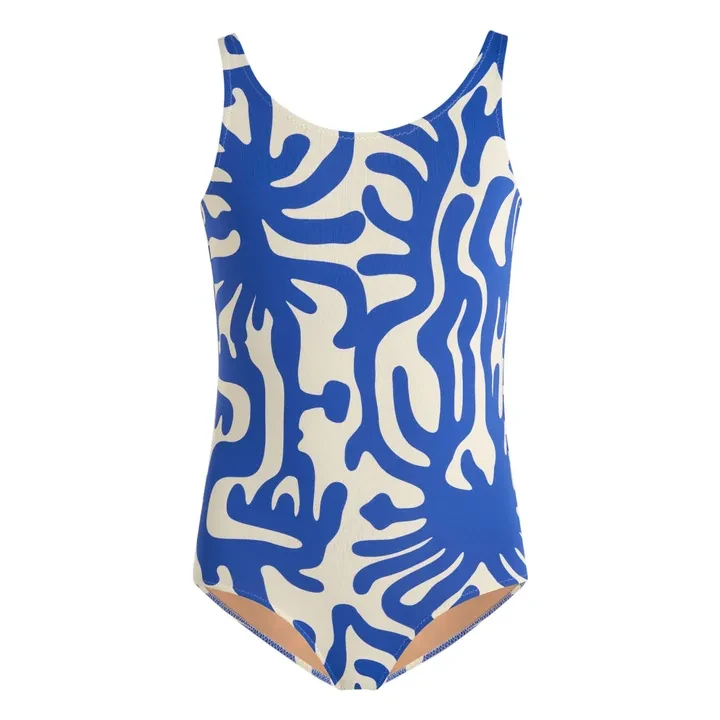 Maillot de bain Loefy Kite Fibres Recyclées | Bleu