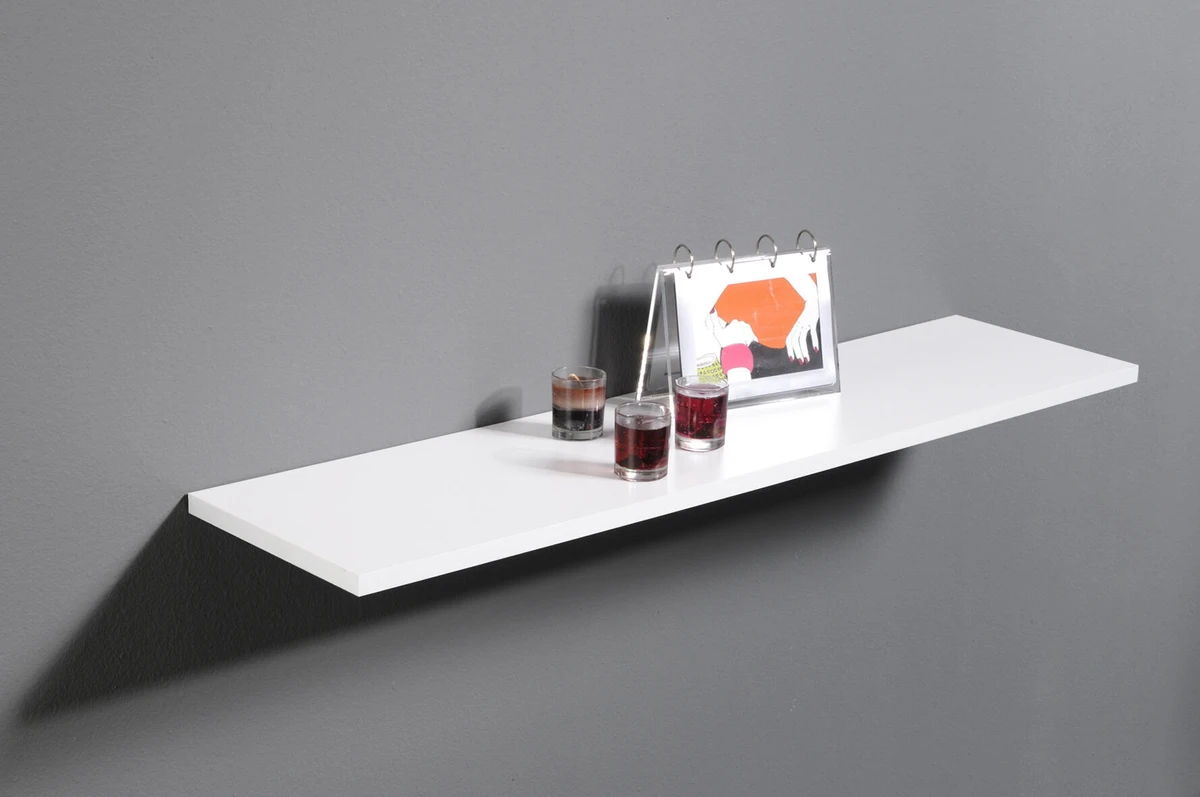 Tablette mélaminé blanc, L.120 x l.40 cm x Ep.18 mm | Leroy Merlin