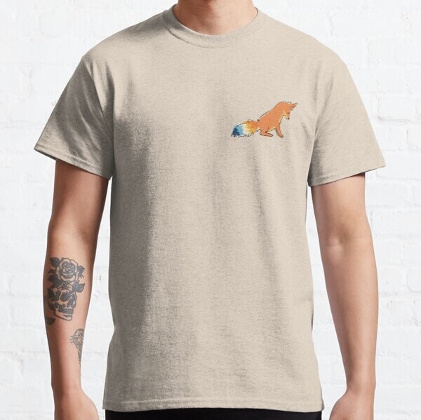 renard roux | drapeau de fierté subtile | T-shirt classique
